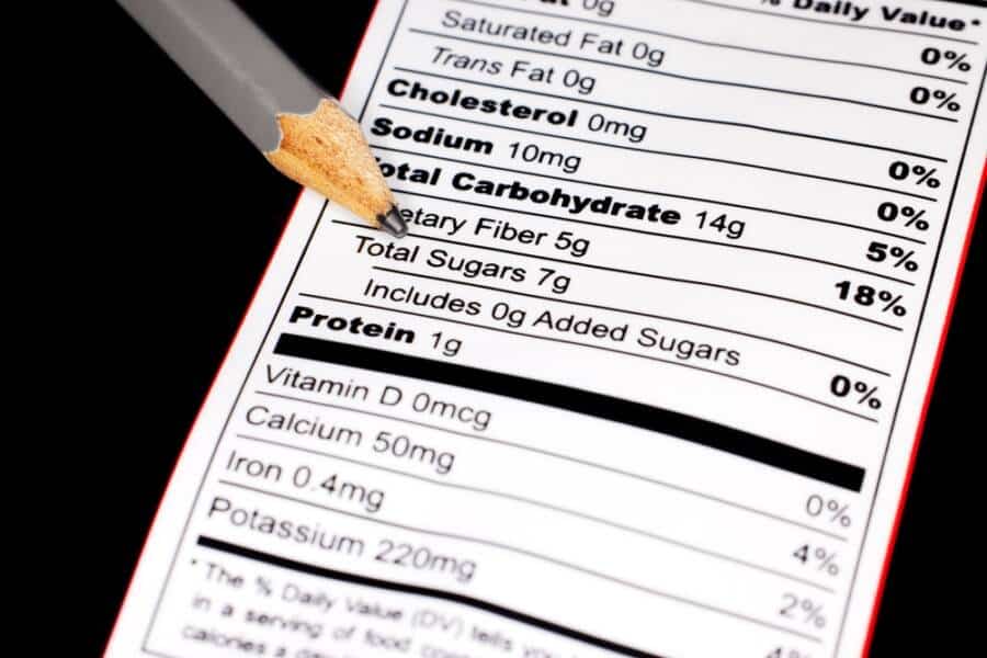 fake nutrition facts